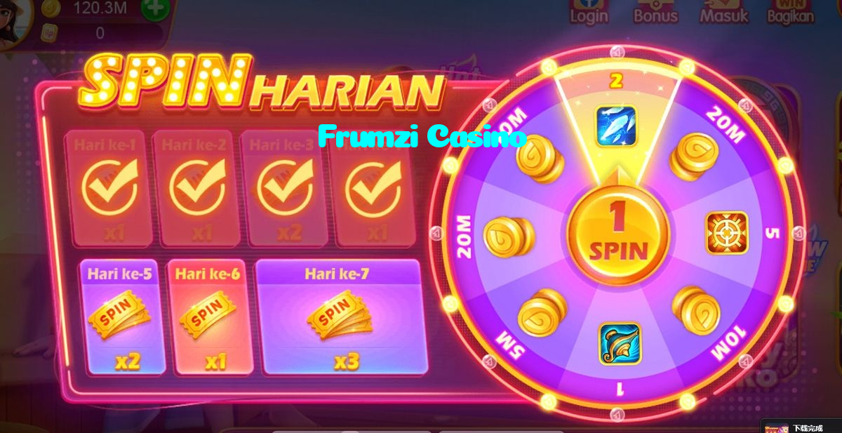 Frumzi Casino خوش آمدید بونس +600% پیشکش موبائل ایپ کے پروموشن سیکشن میں دکھائی دیتی ہے۔