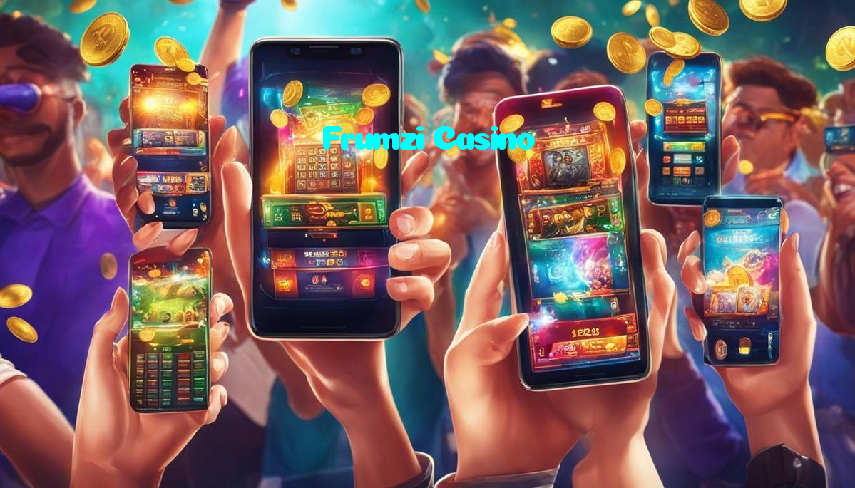 Frumzi Casino casino presented on mobile device in Pakistan with slots and live games